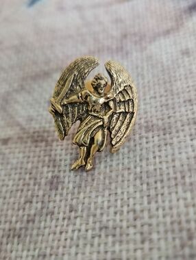 Vintage TBN Angel Tie Tac